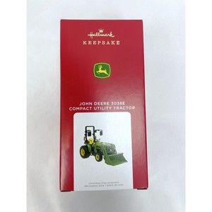 Hallmark‎ Keepsake Ornament John Deere 3038E Compact Utility Tractor 2021